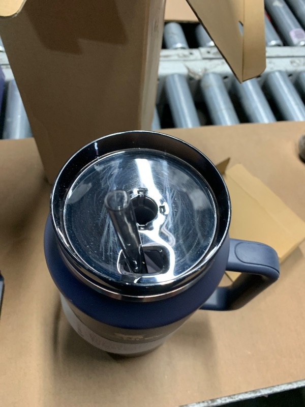Photo 1 of (SEE ALL PHOTOS) STANLEY Quencher H2.0 Tumbler with Handle & Straw 64 oz | Flowstate 3-Position Lid | Large Capacity for Travel & Sports | Insulated Stainless Steel Cup | BPA-Free | Twilight