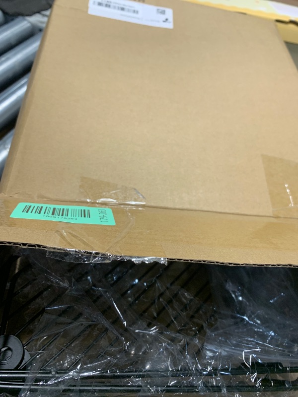 Photo 1 of (missing hardware) HuggieGems 4 Tier Floor Standing Corner Shower Caddy Organizer Shelf with Hooks, Bathroom Shelves Stand Rack, Black