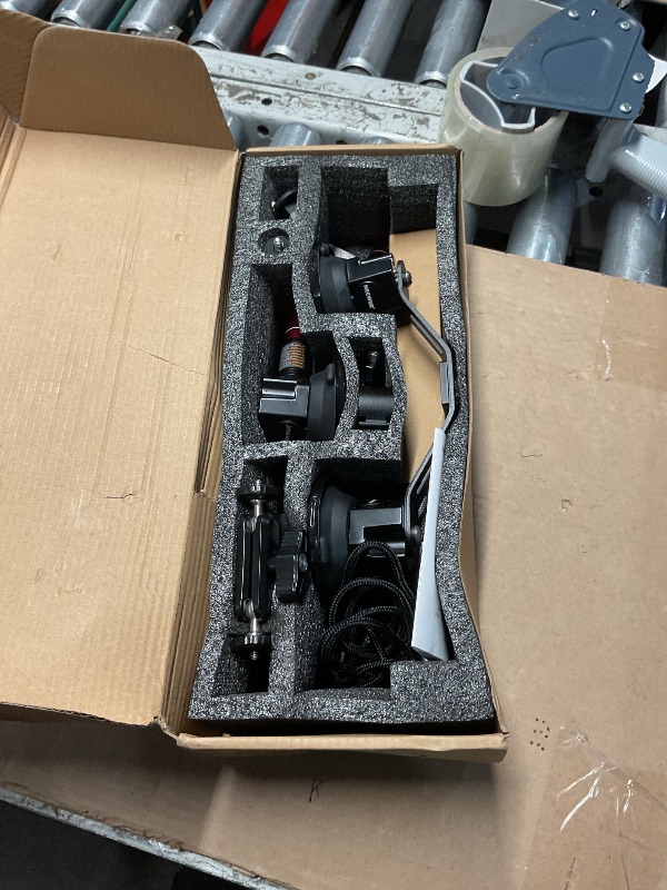 Photo 1 of (used)(missing pieces) NEEWER Triple Suction Cup Car Mount Kit with 2in1 Extension Pole/Selfie Stick, Quick Release Outside Windshield Magic Arm