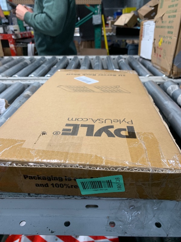 Photo 2 of ***FACTORY SEALED*** Pyle 19-Inch 1U Server Rack Shelf - 6 pcs. Vented Metal Shelves for Optimal Airflow, Wall or Rack MountableSupports up to 110 lbs, 17 x 10’ Shelf Tray for Cabinets, Computers & Network Equipment