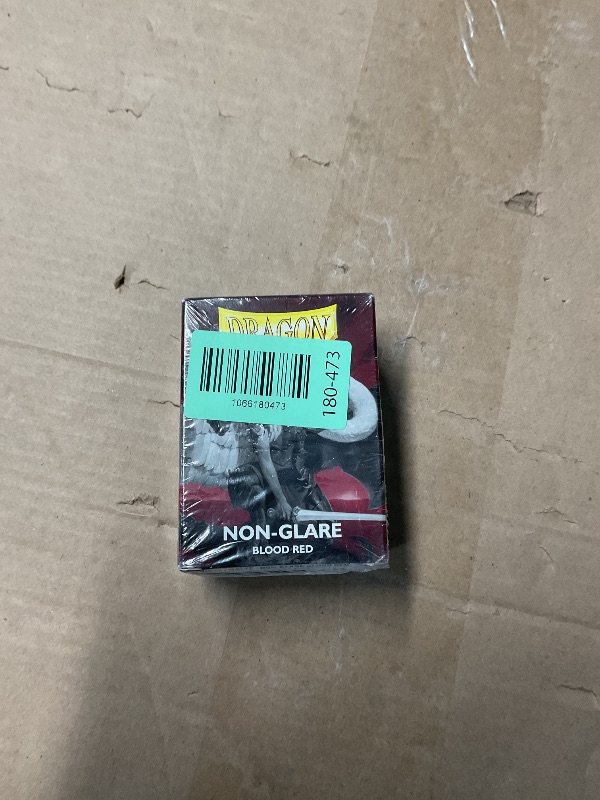 Photo 1 of ***FACTORY SEALED*** Dragon Shield | Standard Size Card Matte Sleeves | 100 CT - Non Glare Smooth & Tough Premium TCG Sleeves | Compatible with Pokemon, Flesh & Blood, One Piece & Magic The Gathering | Blood Red