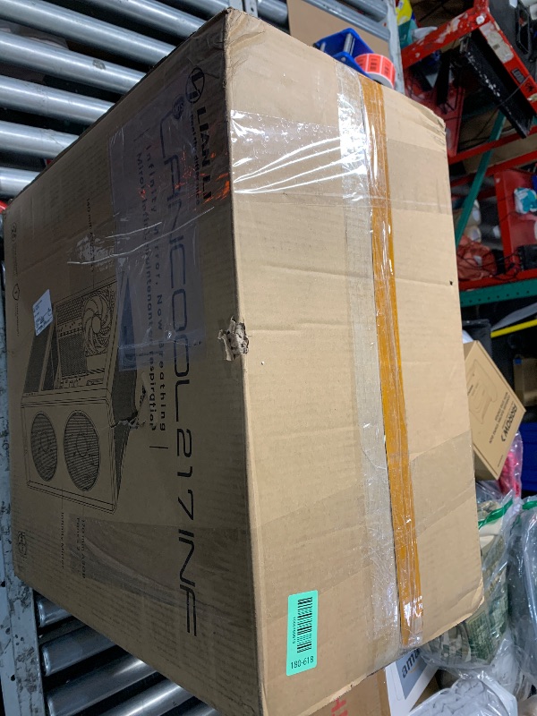 Photo 1 of ***FACTORY SEALED*** Lian Li LANCOOL 217 INF Infinity Mirror Computer Case, Mid-Tower ATX PC Case w/ 3 Pre-Installed Fans, 2x170mm ARGB Fans, 1x140mm, Front Mirror Glass Panel, Optimized Airflow - White (LANCOOL 217INFW)