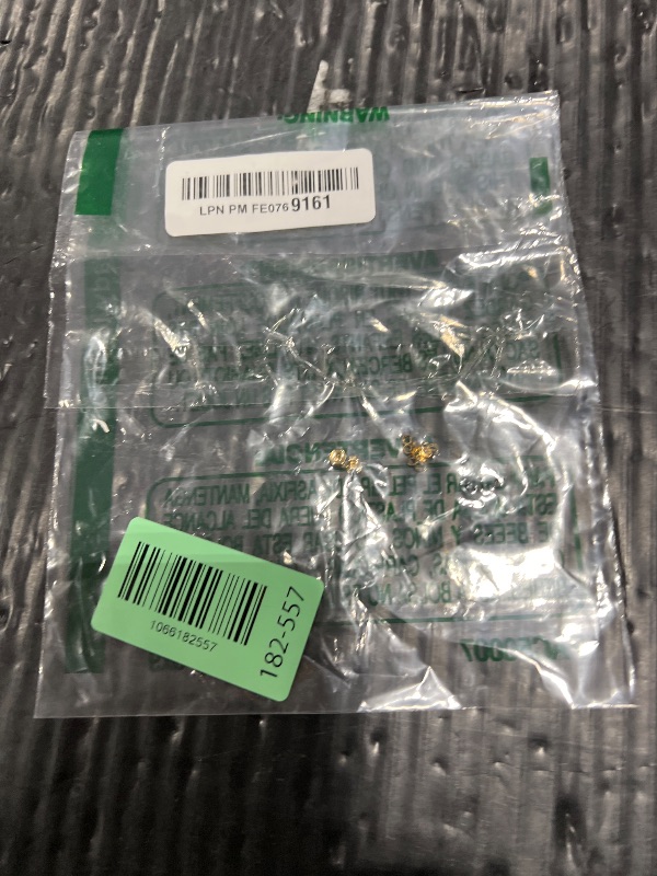 Photo 1 of  Filled Earring Backs (4.7x5.4mm)  5 PCS 