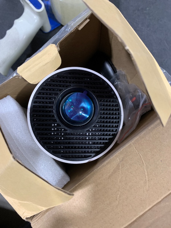 Photo 1 of [Built-in Apps & 2025 Upgraded] Mini Projector with WiFi 6 and Bluetooth 5.4 Support 4K 1080P Auto Keystone 180° Rotatable Projector Portable Compatibile with HDMI/TV Stick/Memory Stick/Laptop, White