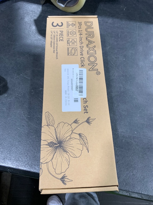 Photo 1 of 1/4-Inch Drive Torque Wrench 20-220it.lb/2.3-24.9Nm, ±3% Precision Dual Direction Torque Wrenches with 72-Tooth Dual Range Scales with Ft.Lbs and N.m