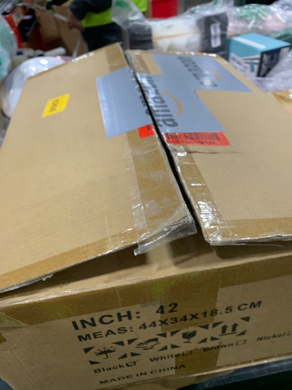 Photo 3 of FUMLTP 42 inch Modern Ceiling Fans with Lights APP/Remote Control, Low Profile Reversible 6 Speeds Ceiling Fan Light for Indoor/Outdoor Patio Bedroom Living Room,Black