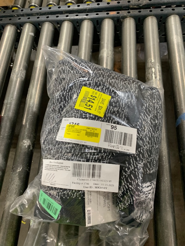 Photo 1 of (2 pack) Better Homes & Gardens Signature Soft Cotton Mélange Bath Towel, Gray Shadow