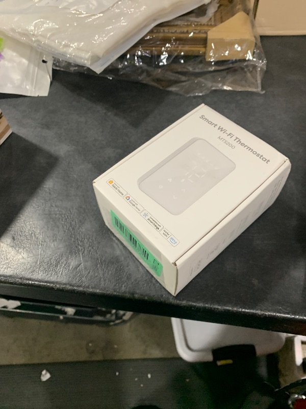 Photo 1 of meross Smart Thermostat for Electric Baseboard and in-Wall Heaters Work with HomeKit, Alexa and Google Home, 120V-240V Wi-Fi Programmable Thermostat with Easy Install, Energy Saving, 4 Wires Needed