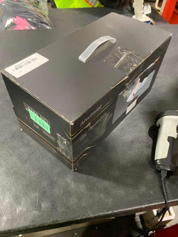 Photo 1 of [700 ANS & Electric Focus] Short Throw Smart Projector with Wifi and Bluetooth, Mini Projector 1080P 4K Support, Auto Correction Video Proyector for Home Theater Outdoor Use