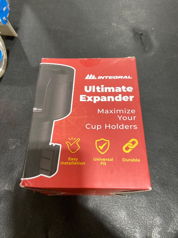 Photo 1 of [Upgraded] Integral Ultimate Car Cup Holder Expander - Adjustable Base - Organizer & Expander for Vehicles - Compatible with Mugs, Yeti 14/24/36/46oz, Rambler, Hydro Flasks 32/40oz, 3.4"-4.0" Bottles