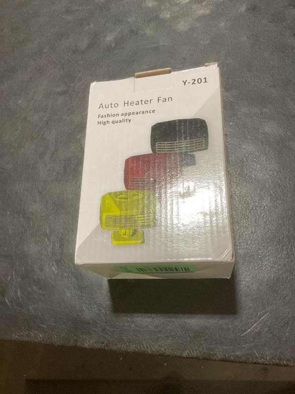 Photo 1 of ?New 2025?Portable Car Heater Fast Demisting Defroster, 12V 150W Automobile Heater Can Heat Rapidly in 60 Seconds with Heating & Cooling & Air Purify, Car Fan Windshield Defroster(Black) (LT-N001)