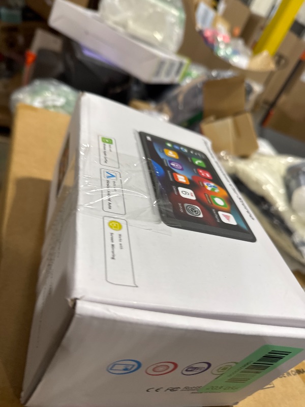 Photo 1 of ?Hieha? 2025 Wireless Portable Carplay and Android Auto, Carplay Screen for Car with Mirror Link/AUX/FM,7" Touchscreen Bluetooth 5.0, Marine Stereos for All Vehicles