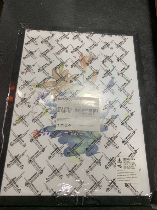 Photo 1 of  BESCRCL 12x16 Frame Wall Hanging Picture Frames, Black, 1 Pack