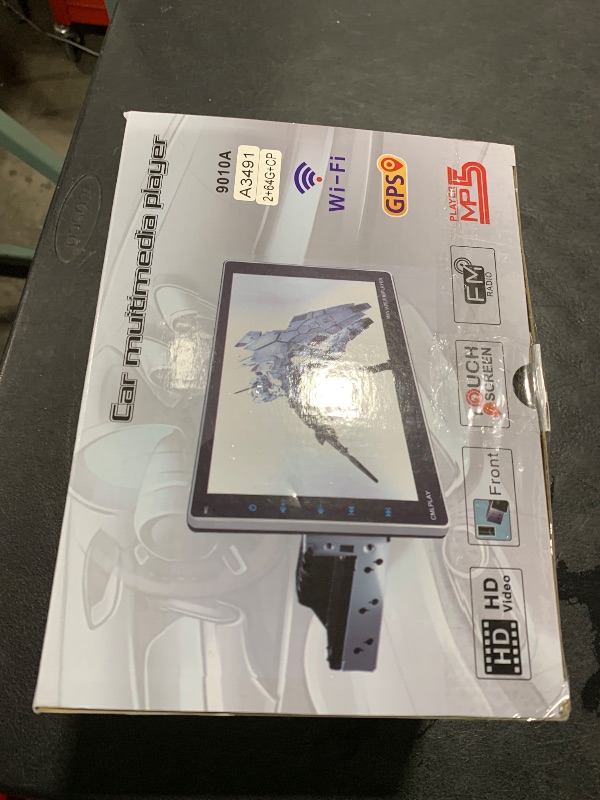 Photo 1 of [2G 64G] Android Car Stereo 9 Inch Single Din Wireless Carplay and Android Auto, Hodozzy Touch Screen Car Radio with Bluetooth Mirror Link WiFi GPS Navigation HiFi FM/RDS Radio, SWC/USB Backup Camera