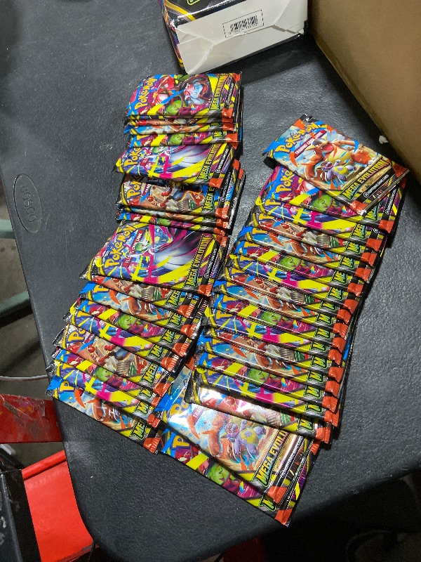 Photo 1 of *OPENED/INCOMPLETE** Pokémon Trading Card Game: Mega Evolution Booster Display, 36 Count