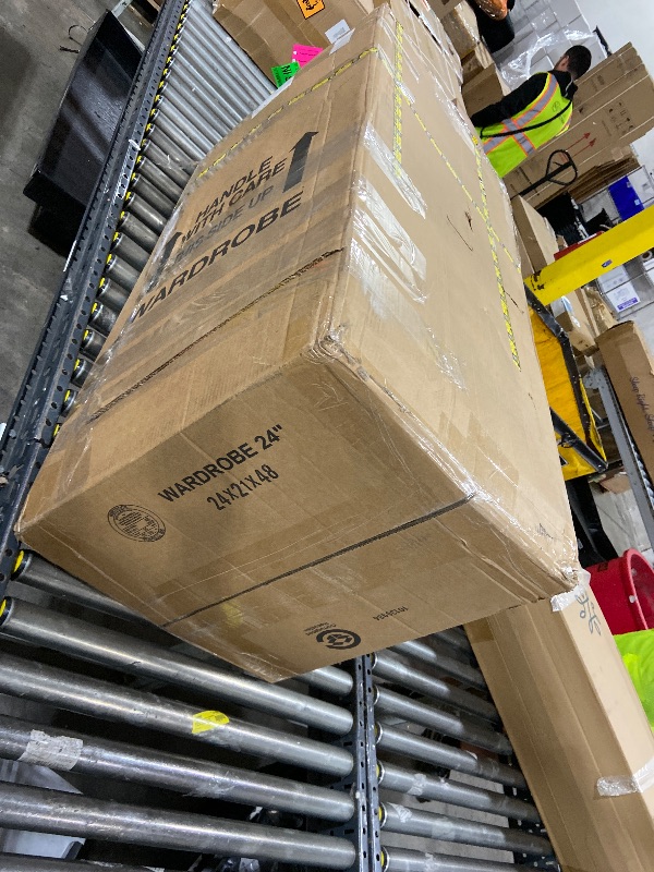 Photo 1 of  2 BOXES OF Signature Design by Ashley Hammis Rake Back Dining Room Chair, Set of 2, Dark Brown  TOTAL OF 4 CHAIRS 
