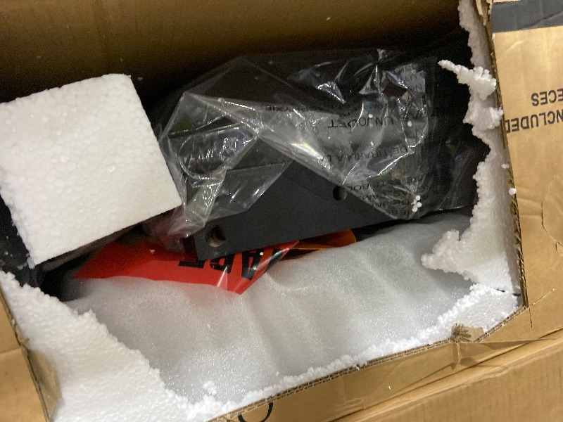 Photo 1 of  2 BOXES OF Signature Design by Ashley Hammis Rake Back Dining Room Chair, Set of 2, Dark Brown  TOTAL OF 4 CHAIRS 
