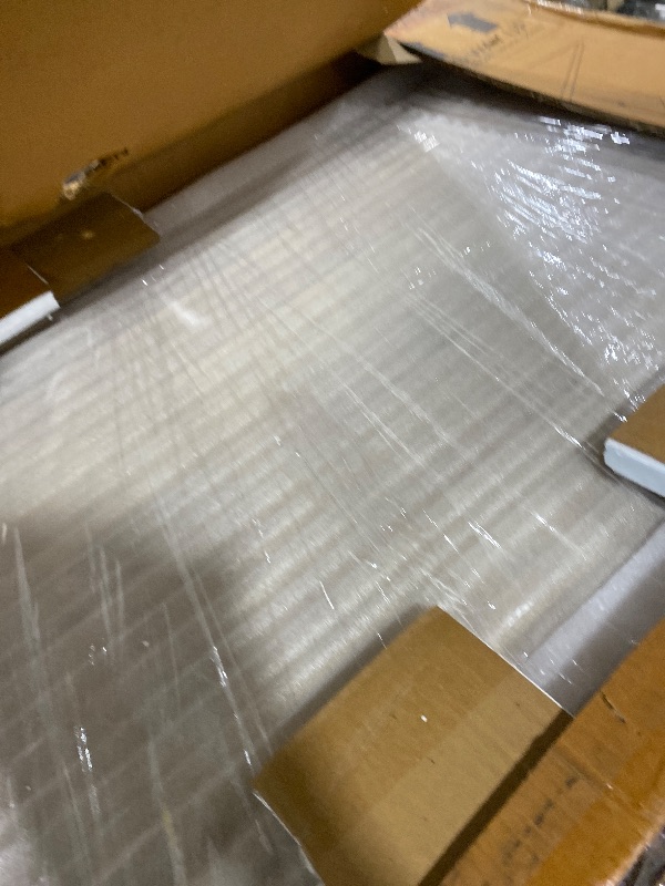 Photo 1 of Modway Amistad 44" Rectangular Solid Wood Modern Farmhouse Coffee Table in Oak