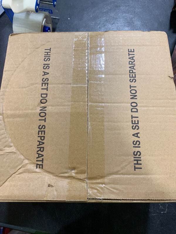 Photo 1 of 4 Piece China Storage Containers, Dish Storage Containers with Clear Windows, Hard Shell Plate Organizer with Handles, Stackable Moving Boxes for Dishes, Glassware, Dinnerware, Plates, Dark Gray