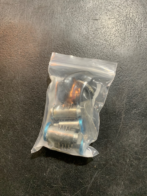 Photo 1 of 4 Pack Lock Cores Compatible with One-Key System Lock Cylinders, Key Cylinder for Bike Rack, Roof Cargo, Roof Rack, Ski Rack