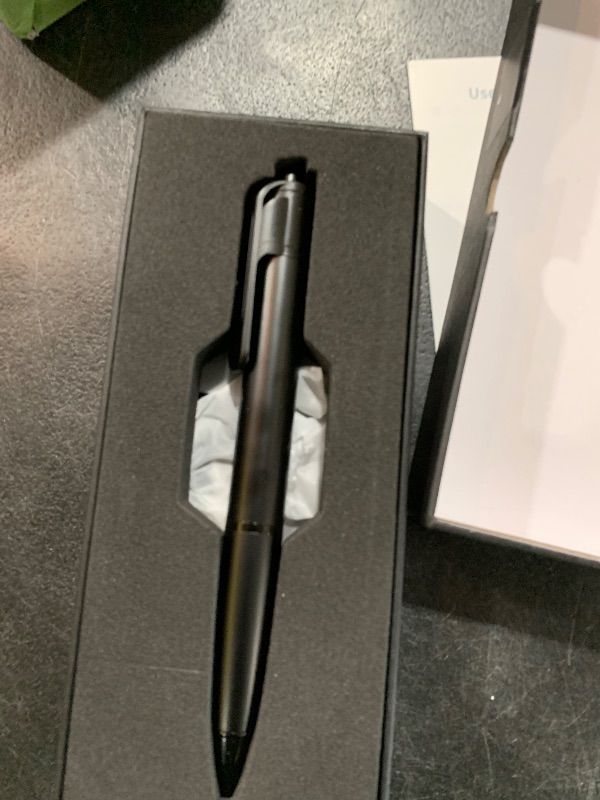 Photo 1 of TMKLOE 2.7K Small Cam Security Camera, 64 GB Portable Camera Pen, Mini Cam Pen (Glossy Black)