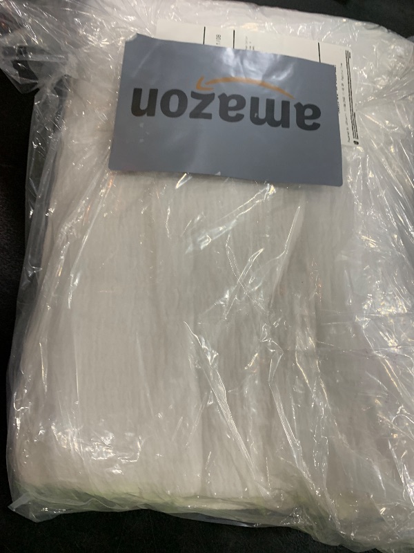 Photo 1 of - LEEQHRRY - Muslin Duvet Cover King Size, 100% Washed Cotton Duvet Cover Set, Ultra Soft Comforter Cover Linen Like, 3 Pieces Minimalist Gauze Duvet Cover with 2 Pillowcases, 90"x104", White