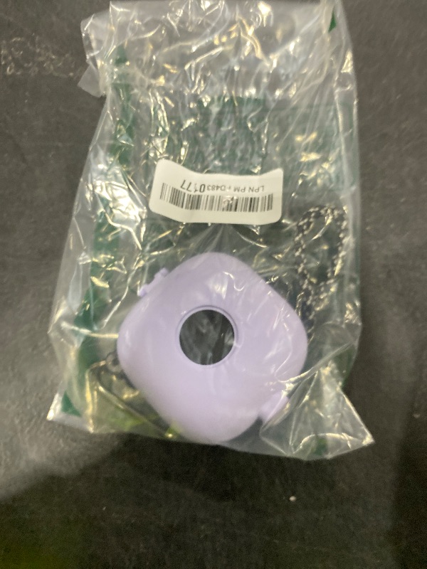 Photo 1 of [Upgrade Secure Lock] Case for Beats Fit Pro 2021, WOFRO Shock-Absorbing Protective Cover TPU Hard Shell with Anti-Lost Lanyard/Keychain[One-Click Pop] (Purple)