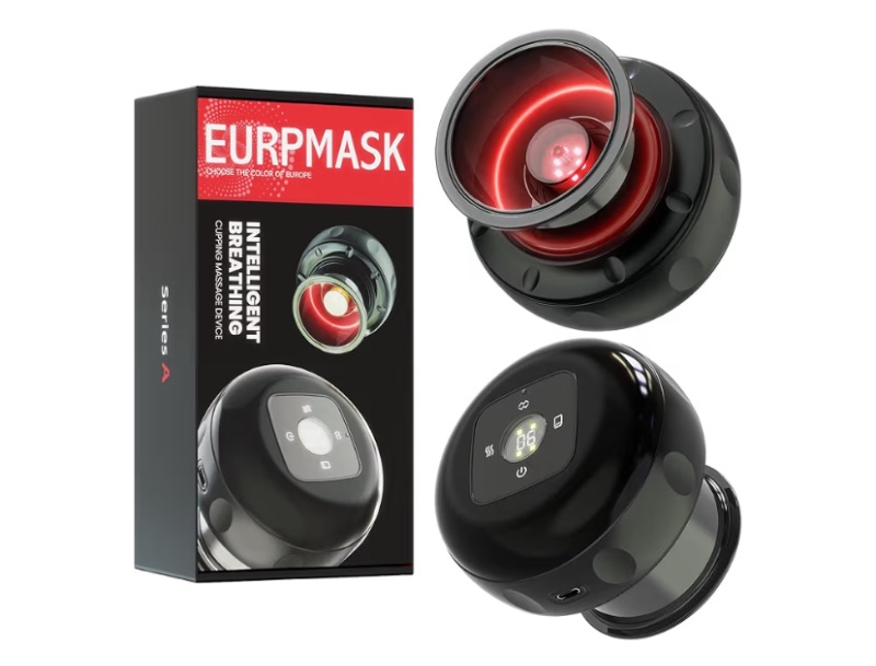 Photo 1 of 1 Pack 5-in-1 Electric Cupping Kit for Massage Therapy with Red Light Therapy - 24 Levels of Adjustable Suction & Heat, Portable Cupping Therapy Set for Back Pain Relief & Neck Muscle Soreness