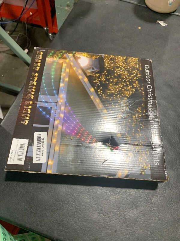 Photo 1 of [APP& Remote Contrl] Smart Outdoor Christmas Lights Color Changing Holiday Lights with Timer, Spook Lights for Tree Decorations, Yard, Roofs, Outdoor Holiday Decorations Luces de Christmas