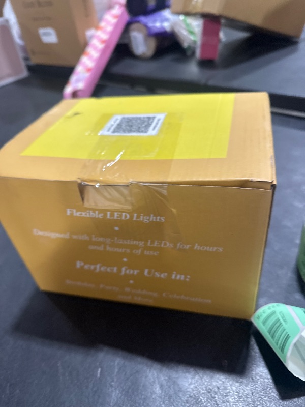 Photo 1 of 2-Pack Extentable C9 Christmas Lights Outdoor Indoor, 66 FT 100 LED Christmas String Lights Plug in with 8 Modes & Timer, Waterproof Fairy Twinkle Light for Xmas Tree Yard Decorations (Multi-Colored)