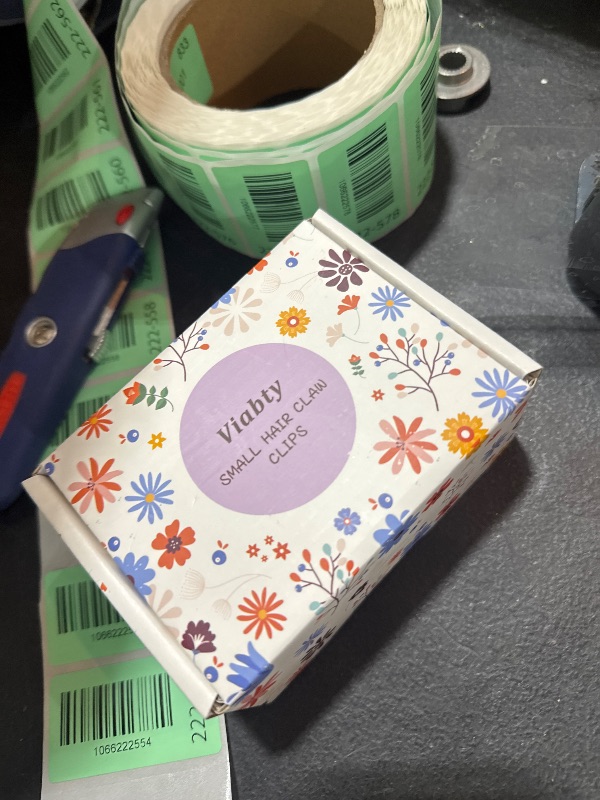 Photo 1 of 1.6" Matte Small Double Row Teeth Hair Clips for Women - Strong Hold Jaw Clamps for Thin, Fine & Thick Hair