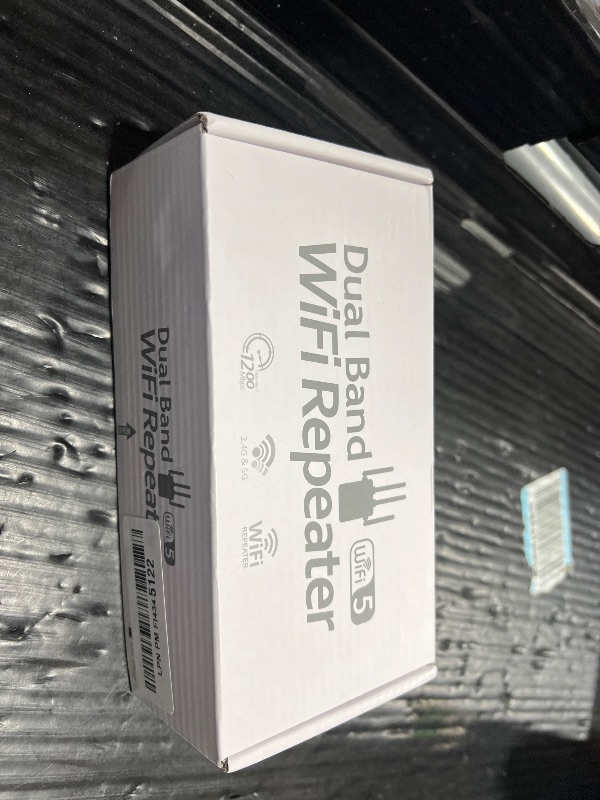 Photo 1 of 12880 Sq.Ft Range WiFi Extender Signal Booster Dual Band 5GHz/2.4GHz, 105-Device Compatibility, Simple Installation, WiFi Extender