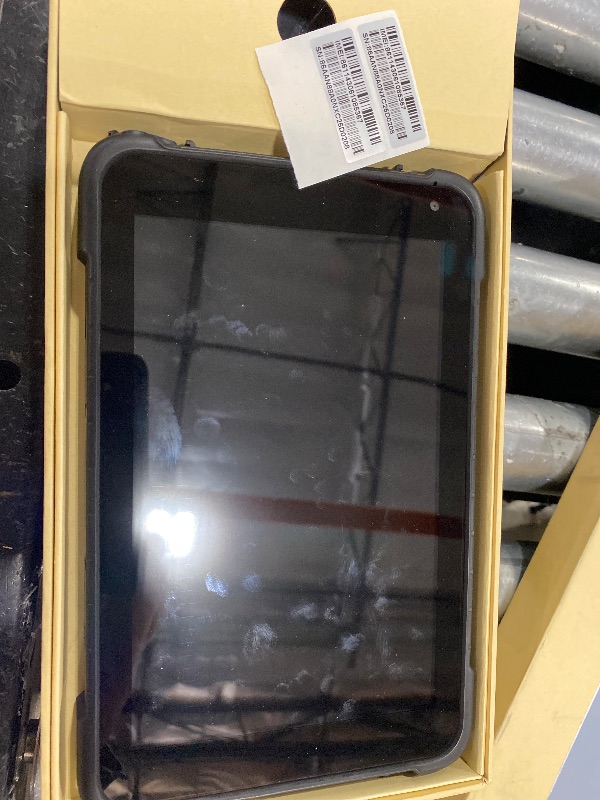 Photo 3 of MUNBYN Rugged Tablet Scanner IRT01P, Android 14 Industrial Tablet, Equip with Zebra SE4710 Scanner, 8GB+128GB Barcode Tablet, 700nit IP67 Rugged Tablet, Rugged Enterprise Tablet with Barcode Scanner