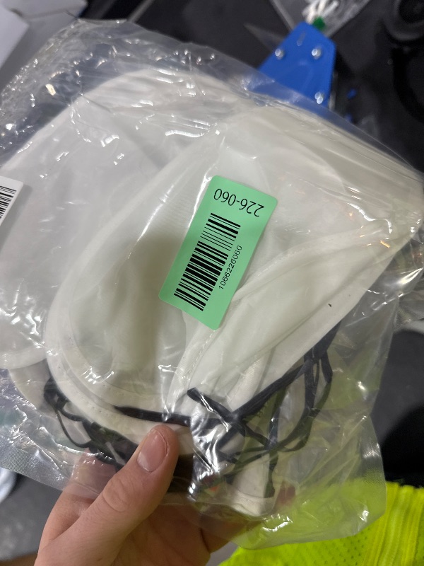 Photo 1 of 30 PCS Sleep Eye Mask Sleepover Party Supplies, 20 PCS White Sleep Mask with 10 PCS Fabric Marker Pens Shade Blindfold Eye Covering for Sleeping Travel Team Game Party Supply (White)