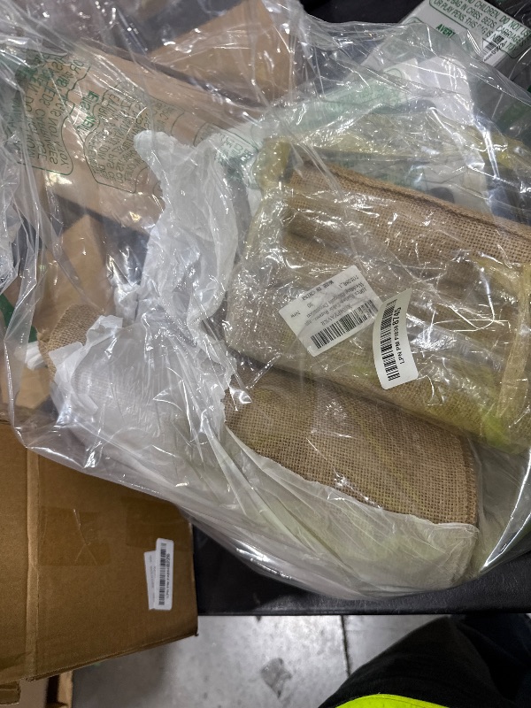 Photo 1 of 10Pcs Burlap Table Runners 11.81 x 70.8Inch Rustic Jute Table Runner for Country Vintage Wedding Banquet Decoration