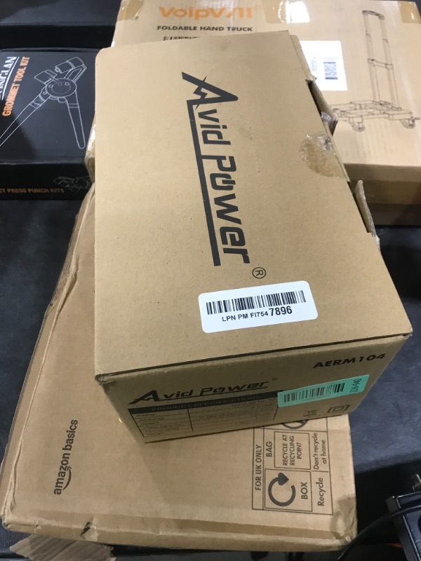 Photo 2 of AVID POWER 6.5 Amp 1.25 HP Compact Router Tools for Woodworking, Fixed Base Wood Router with Trim Router Bits, 6 Variable Speeds, Edge Guide, Roller Guide, Dust Hood (Red, 65mm)