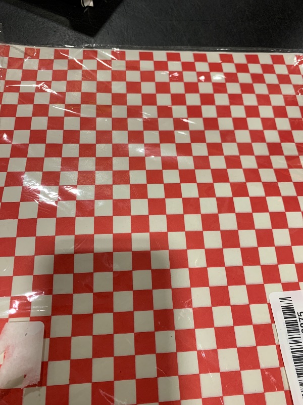 Photo 1 of 120Pcs Wax Paper Sheets for Food, 12x12 In Variety Pack Checkered Food Basket Liners, Grease Resistant Sandiwch Wrapping Paper, Festive Design Deli Sheets For Party, Fair and Outdoors Kovpnor