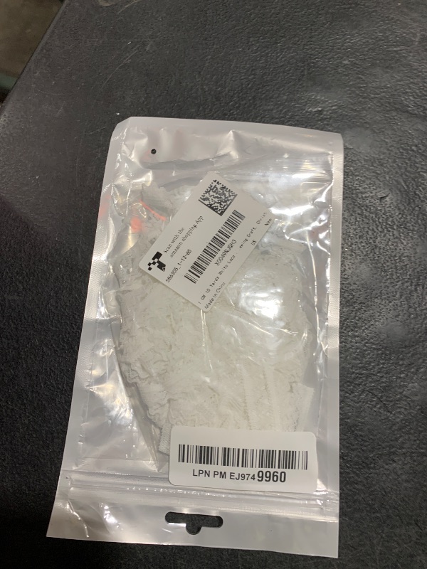 Photo 1 of 1 CM 10 Yards White Lace Trim, Lace Ribbon Crochet Sewing Lace Ribbons for Crafts, Wide Stretchy Lace Trim Elastic Floral Lace for Bridal Wedding Decoration, DIY Sewing Craft, Christmas Package