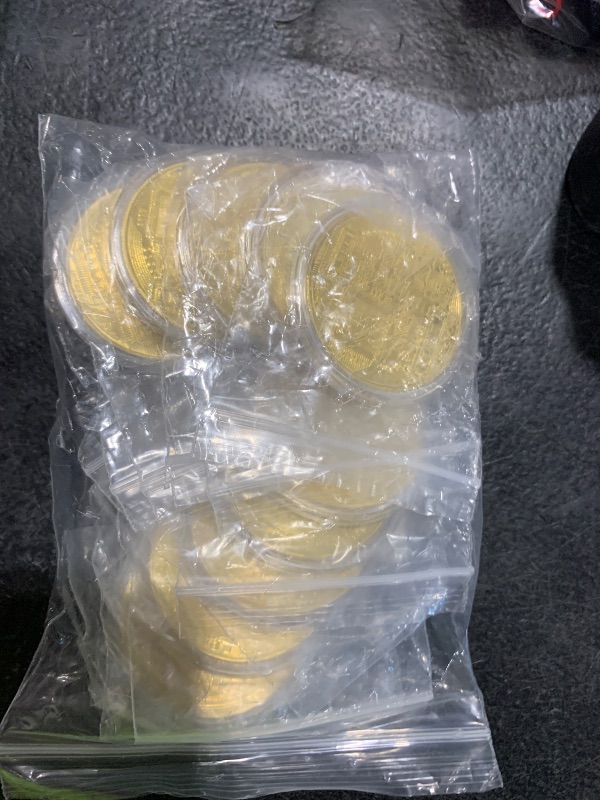 Photo 1 of 10 Bitcoins | BTC Cryptocurrency | Blockchain Cryptocurrency | Comes with Original Commemorative Tokens