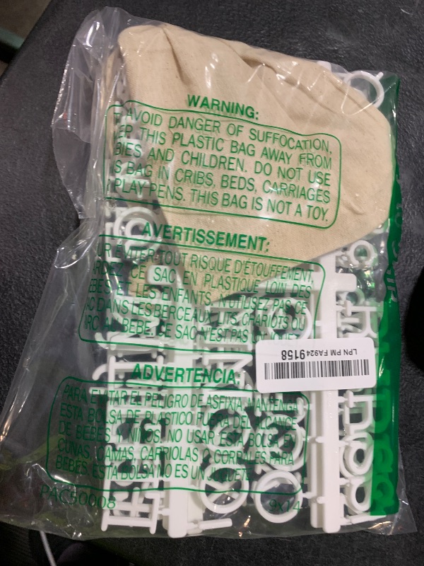 Photo 1 of 1 Inch Letters for Felt Letter Board, 188 Pieces Including Characters, Numbers & Symbols for Changeable Plastic Message Boards by Veskaoty (White)