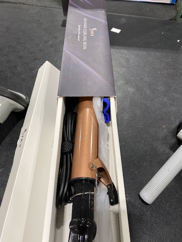 Photo 1 of 1 3/4 Inch Extra Long Barrel Curling Iron, 1.75 Large Barrel for Long Hair Ceramic Tourmaline