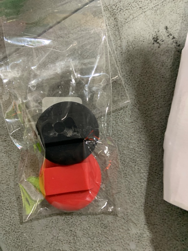 Photo 1 of [2 Pack] Princess Cruise Medallion Watch Adapters Holder for Carnival Medallion (2024, 2025,2026),Silicone Accessory Fits Watch Wristbands, Also for Apple AirTag Cat Collar Holder, Black/Red