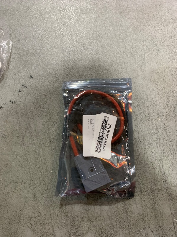 Photo 1 of 1 Pcs 10AWG SB50 to PP45 Connector Cables, 1.2 Ft ADS Connector 45 Amp to SB50 Extension Cable for Solar Panel Solar Generator Portable Power Station RVs and Battery Systems