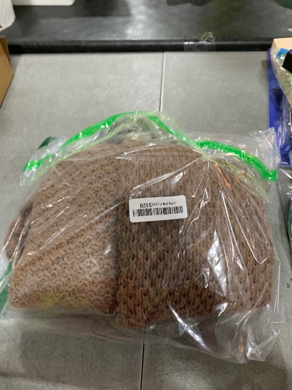 Photo 1 of Saodimallsu Womens Oversized Open Front Cardigans Fall Chunky Knit Lantern Long Sleeve Sweater Coats with Pockets Brown (Size Unknown)
