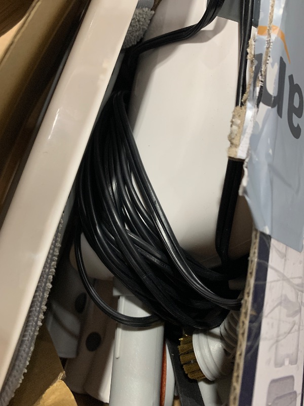 Photo 1 of 10-in-1 Steam Mop with Detachable Handheld Steamer, Multi & Up Steam Mops for Floor Cleaning with 350ml Tank, 10s Heat-Up, 2-Level Control, Floor Steamer for Home, Floors, Grout, Carpet (Pure White)