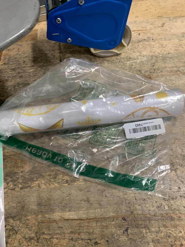 Photo 1 of ***ITEM IS USED***
61x 34.2 Inch Gold Merry Christmas Wall Decals Happy New Year Wall Stickers Removable Christmas Lights Balls Stars Snowflakes Wall Sticker Decor for Xmas Holiday Party Supplies Home Wall Decor