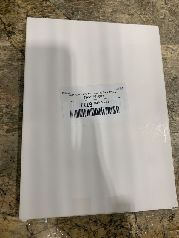 Photo 1 of 100PCS Baby Shower Clothespins Games Boy Plastic Clothes Pin with Storage Bag Mini Blue Pin Bulk 1.4 inch for Party Decorations, DIY Crafts