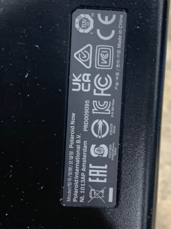 Photo 1 of **NO FILM INCLUDED**Polaroid Now 2nd Generation I-Type Instant Camera + Film Bundle - Now Black Camera + 16 Color Photos (6248)- Black