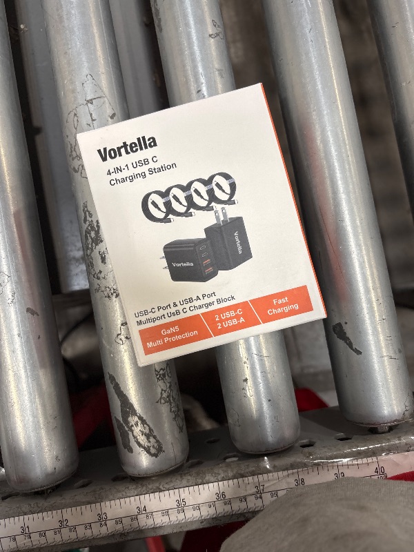 Photo 1 of [2-Pack] USB C Wall Charger,80W 4-Port Type C Fast Charging Block,USBC Multiport Wall Plug PD20W&QC20W GaN Charging Cube with 6.6FT USB C Cable for iPhone 17/16/15/14Pro Max/XS/XR, Samsung(Block) (only 3 charging cord , 2 boxes)