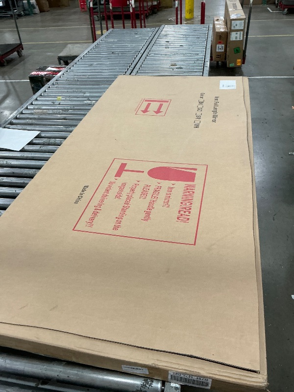 Photo 1 of Furnbar Vintage Full Length Mirror, 76"x34" Floor Mirror with Carved, Full Body Mirrors for Home Decor, Standing/Hanging Large Wall Mirrors for Bedroom/Living Room/Entryway, Bronze, Retro Style